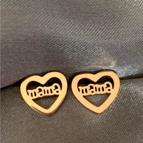 Mama stud earrings new - Picture 4 of 4